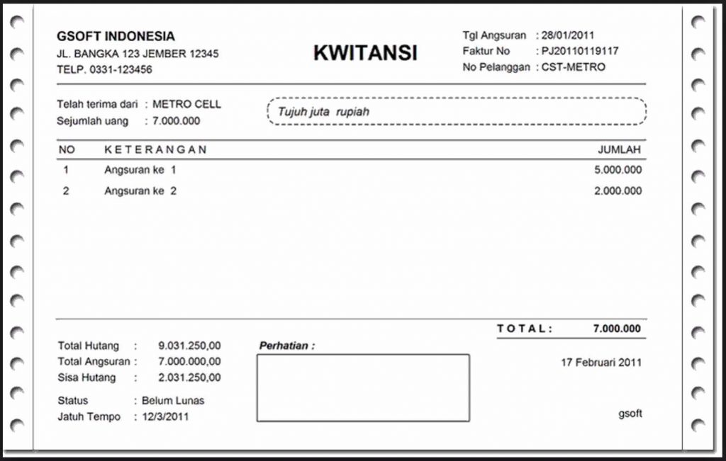 kwitansi