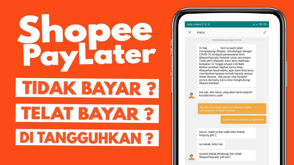 mengaktifkan shopee paylater