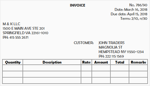 Faktur pembelian
