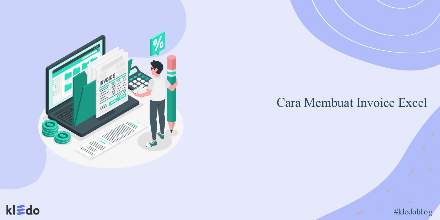 cara membuat invoice excel