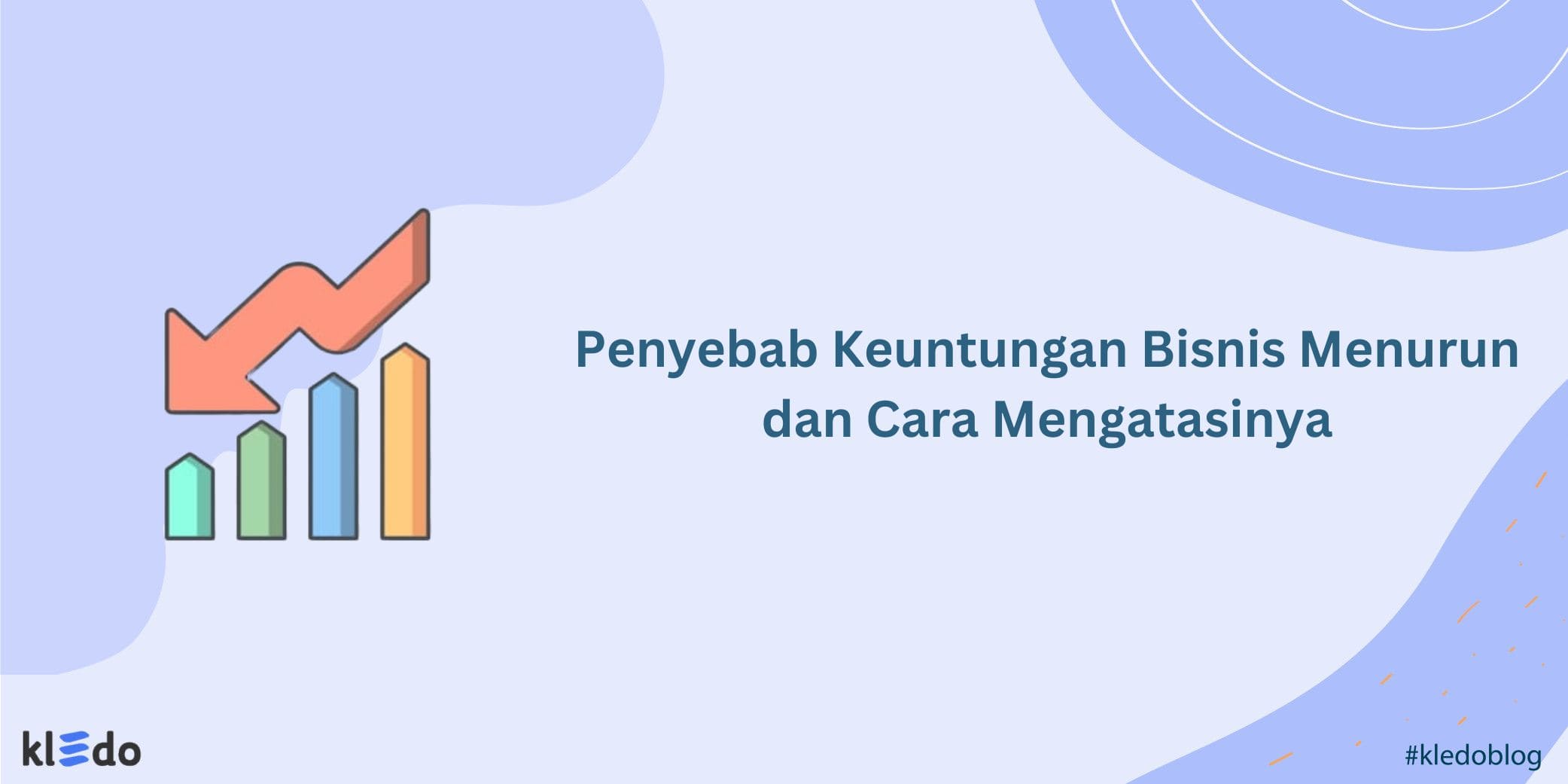 keuntungan bisnis menurun banner