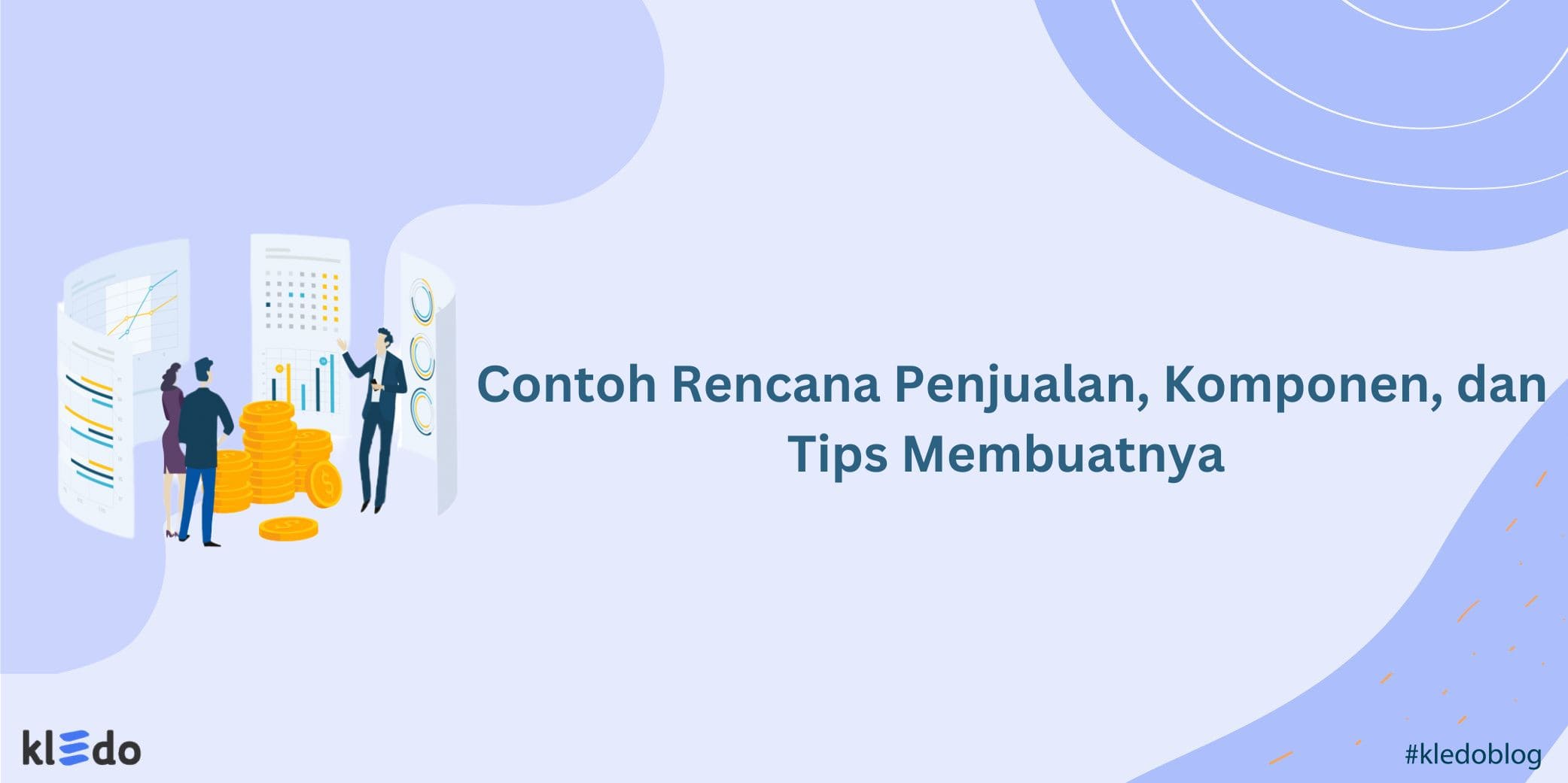 rencana penjualan banner