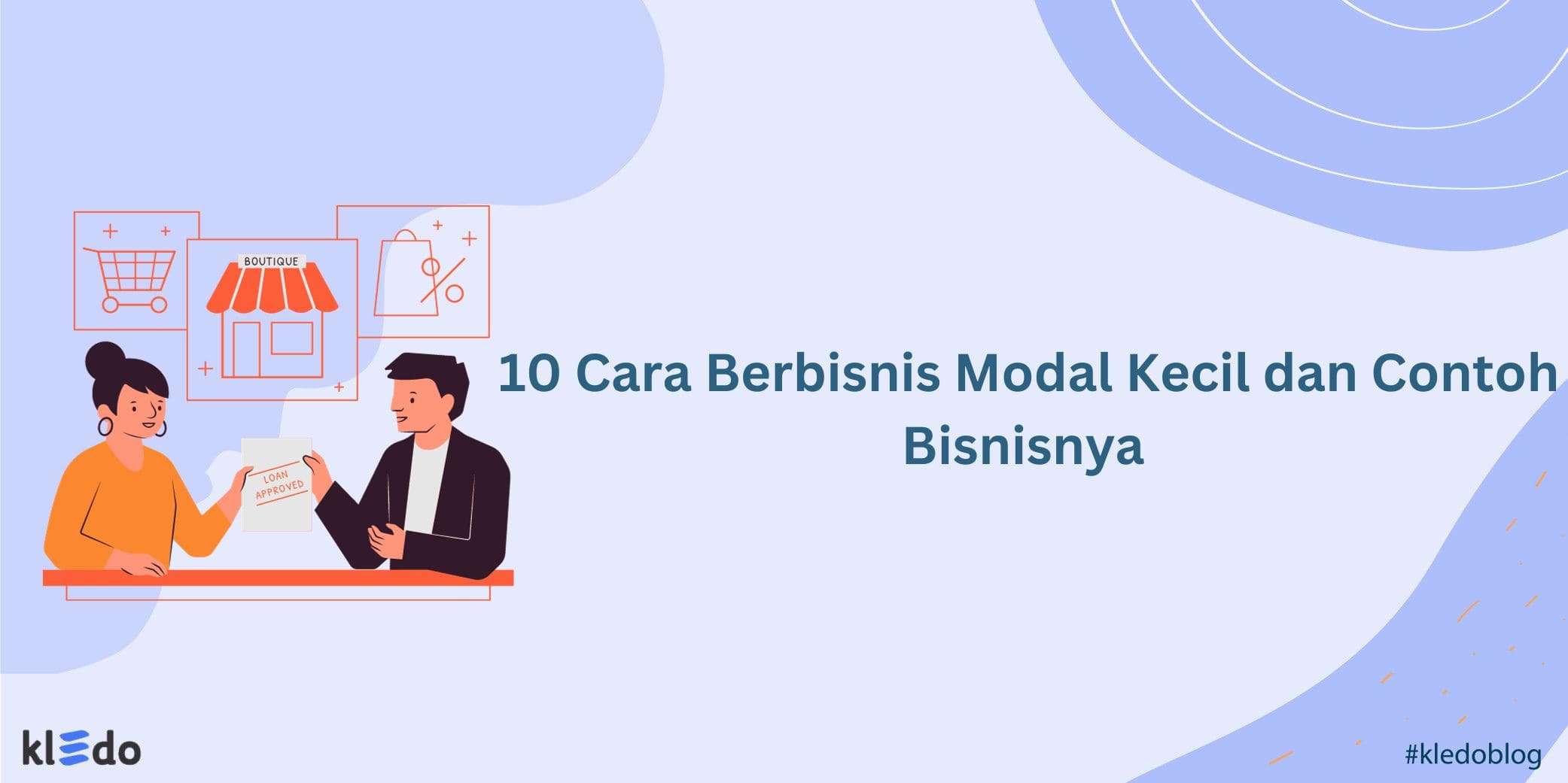 cara berbisnis modal kecil banner