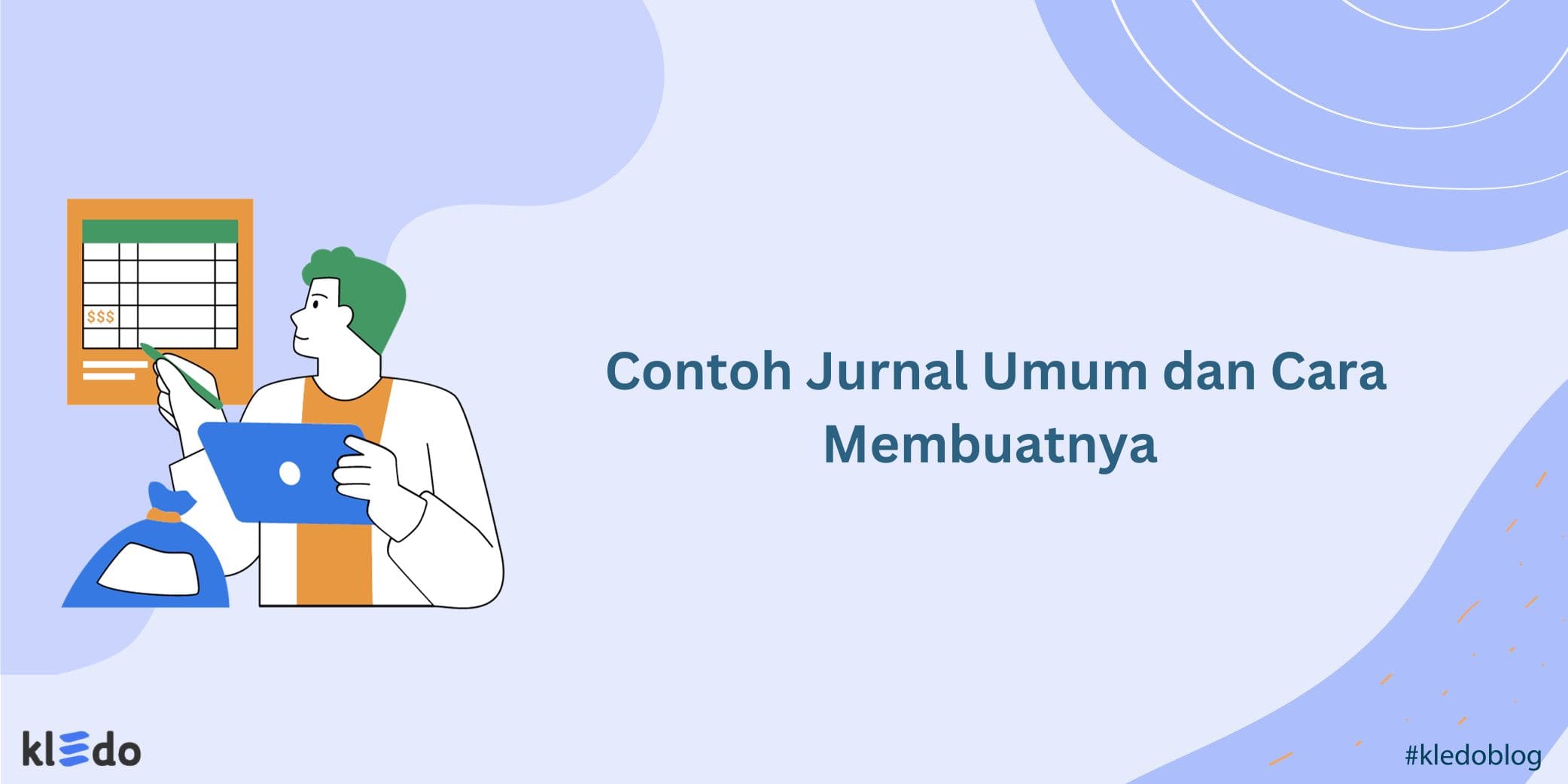 contoh jurnal umum banner