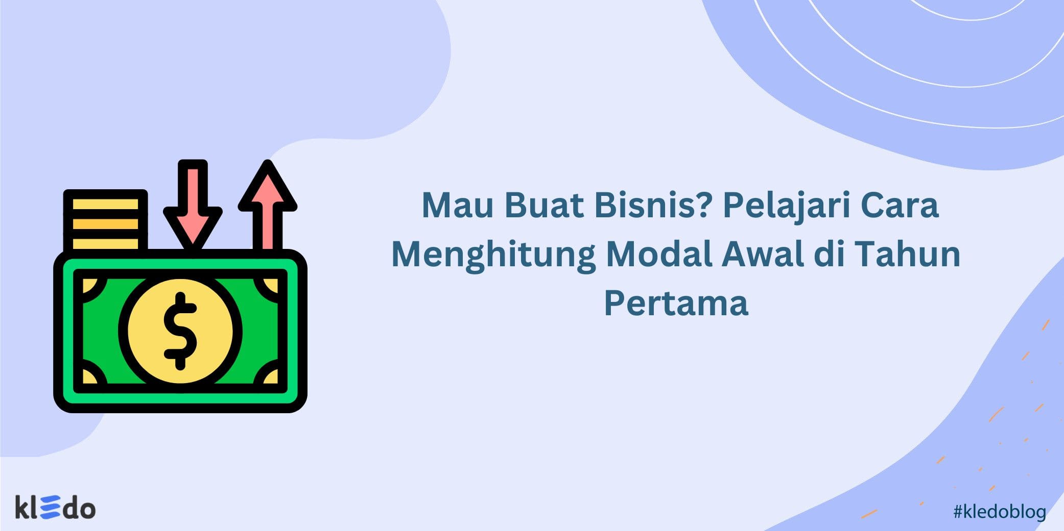 menghitung modal awal banner