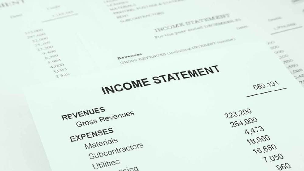 income statement 2