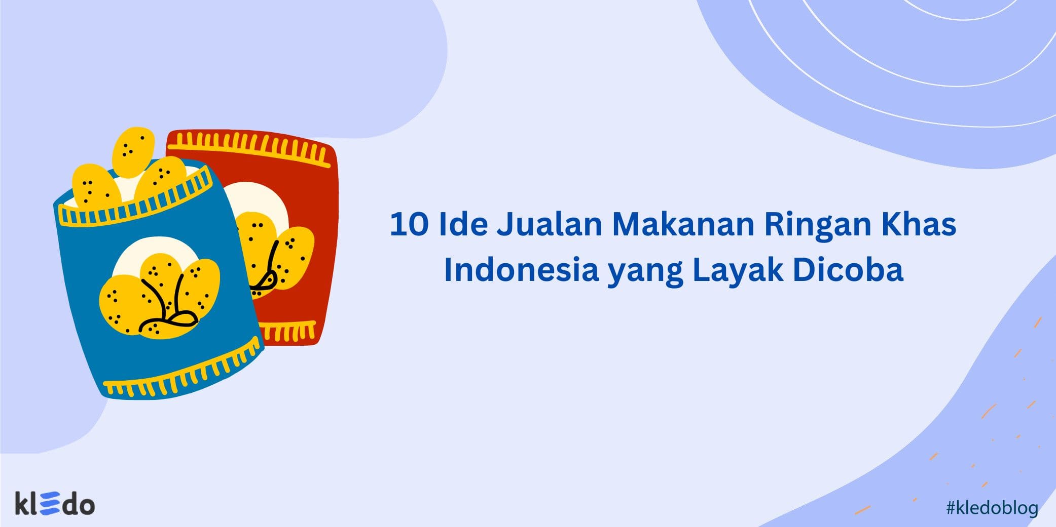 ide jualan makanan ringan banner