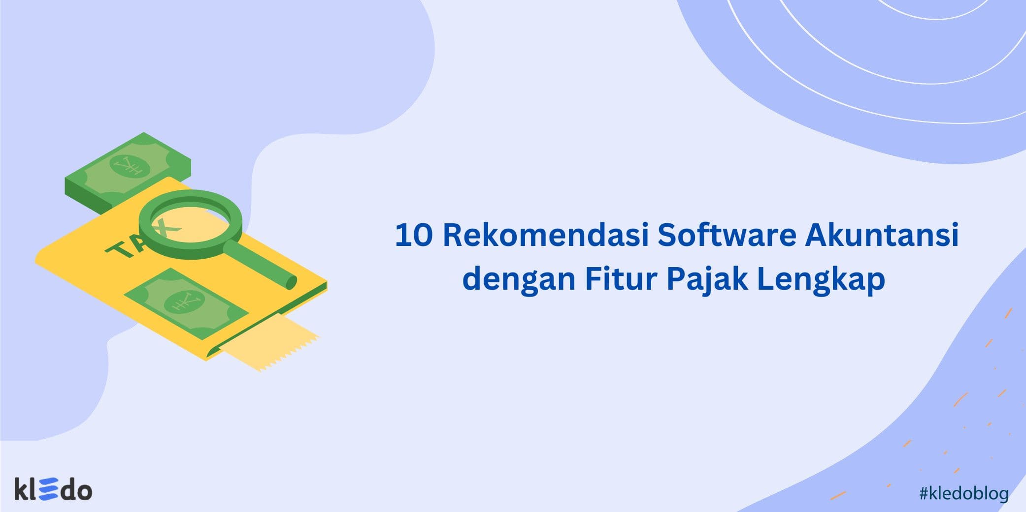 software akuntansi fitur pajak banner