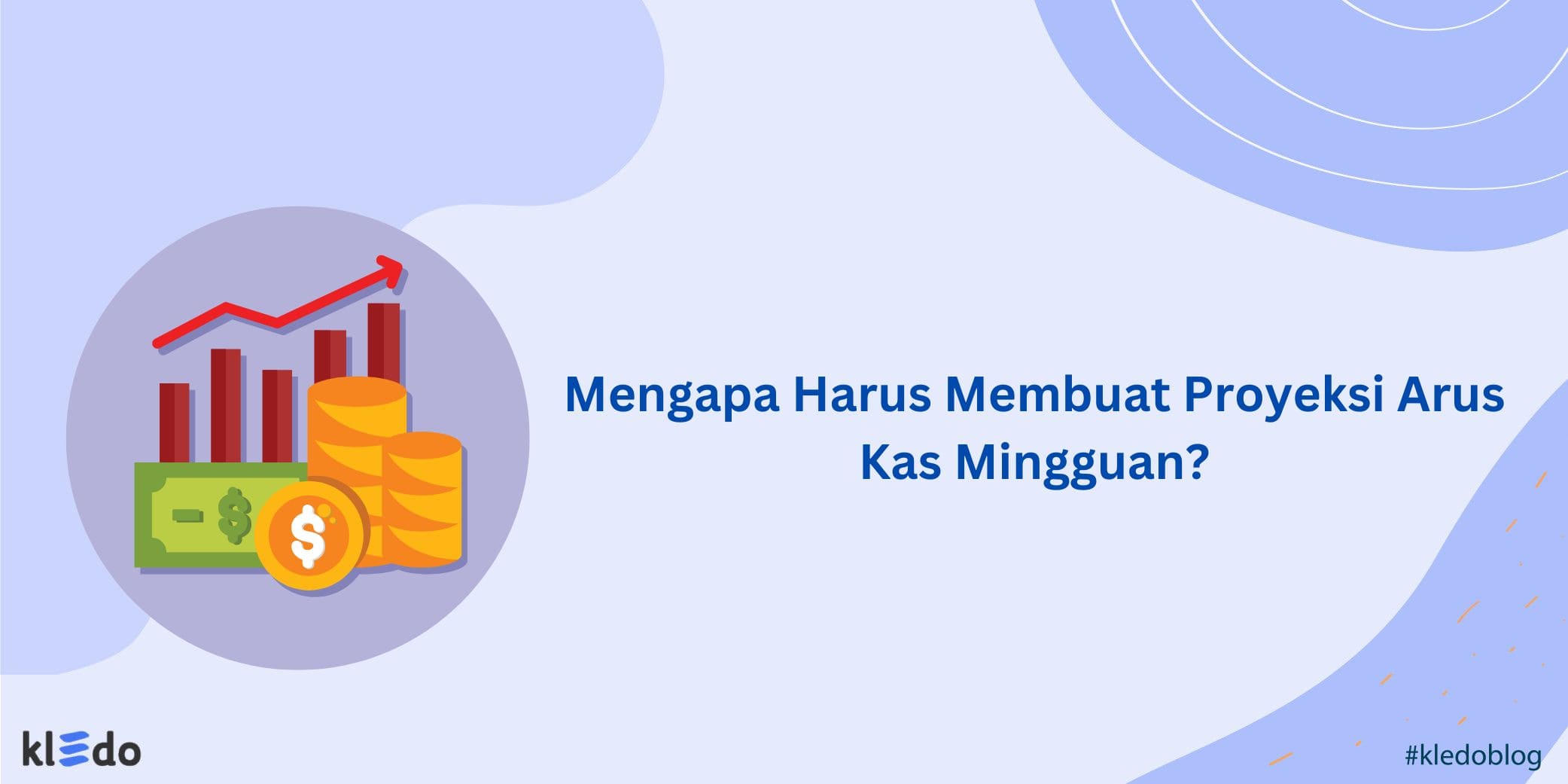 proyeksi arus kas mingguan banner