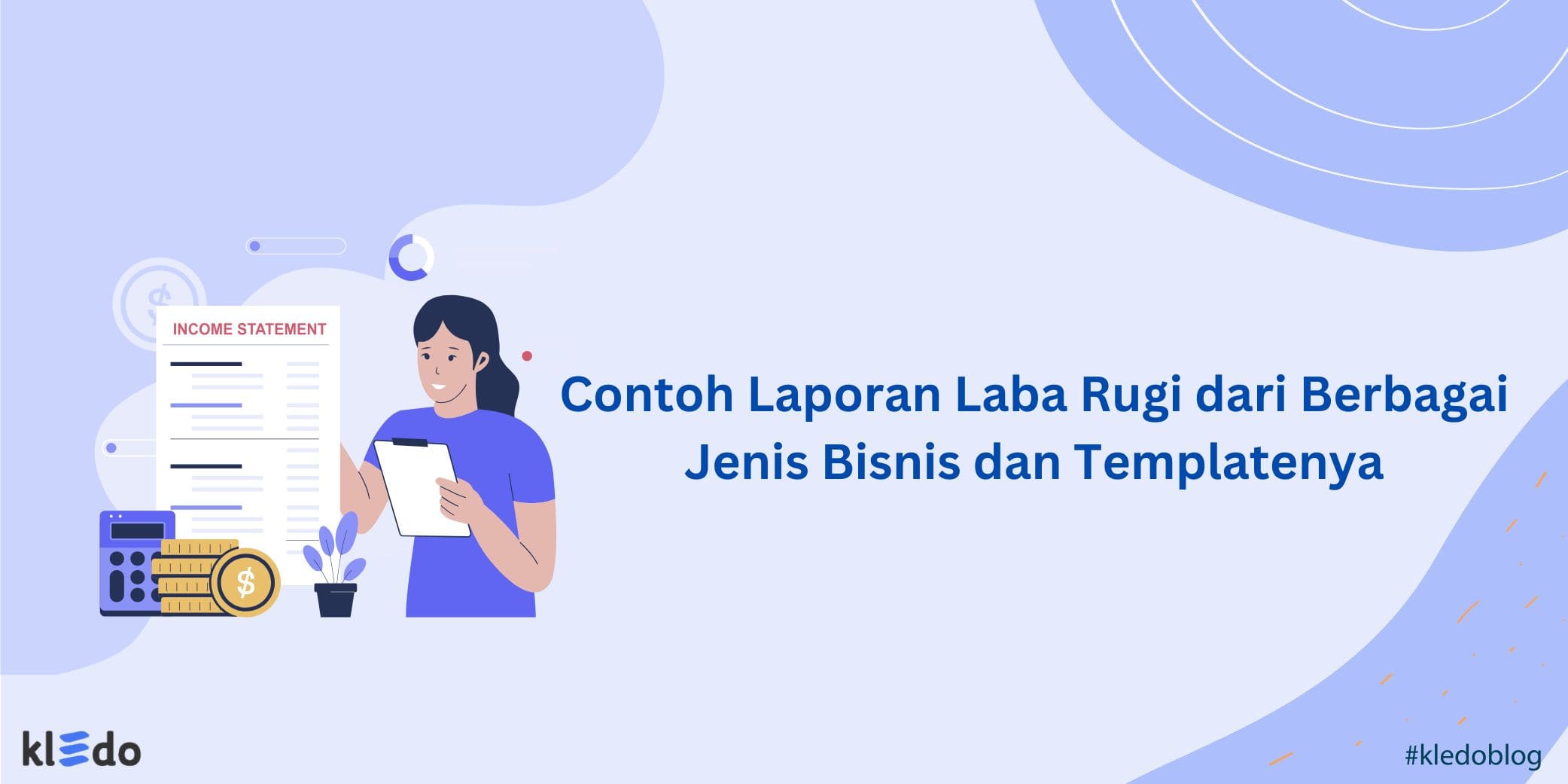 contoh laporan laba rugi banner