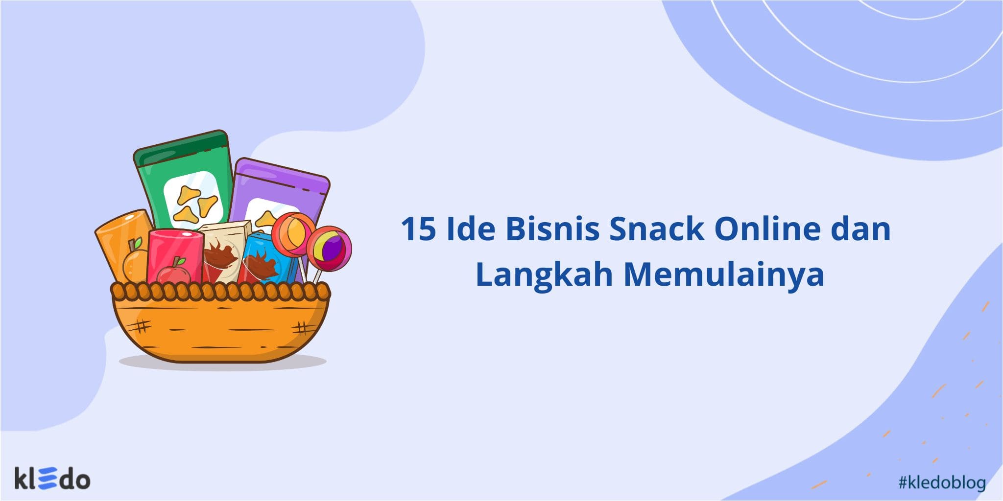 bisnis snack online banner