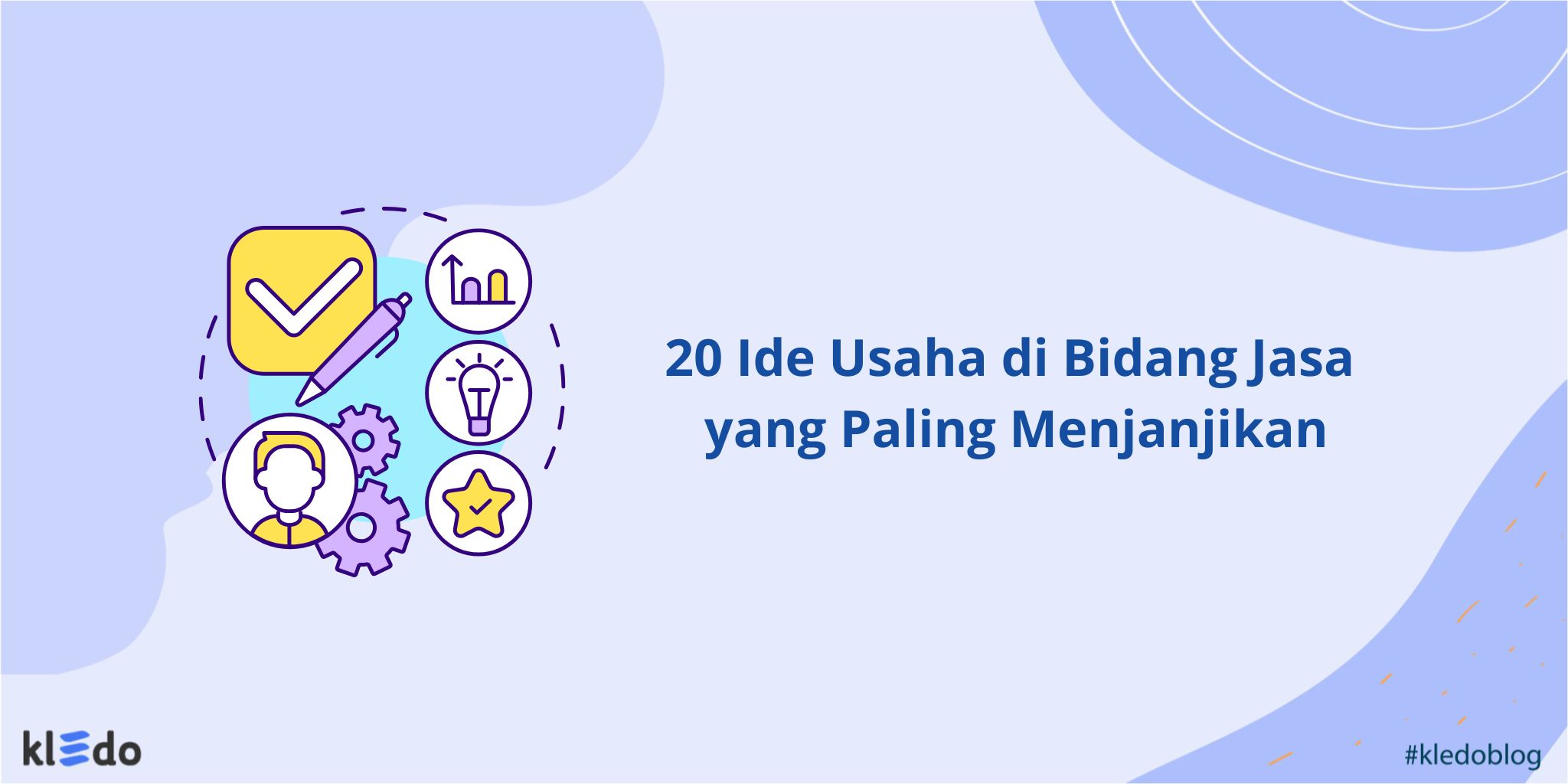 ide usaha di bidang jasa banner