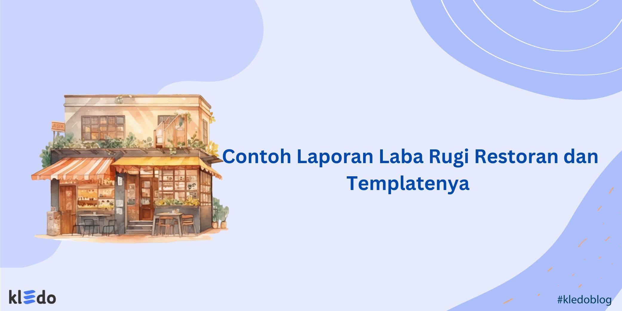 lapran laba rugi restoran banner