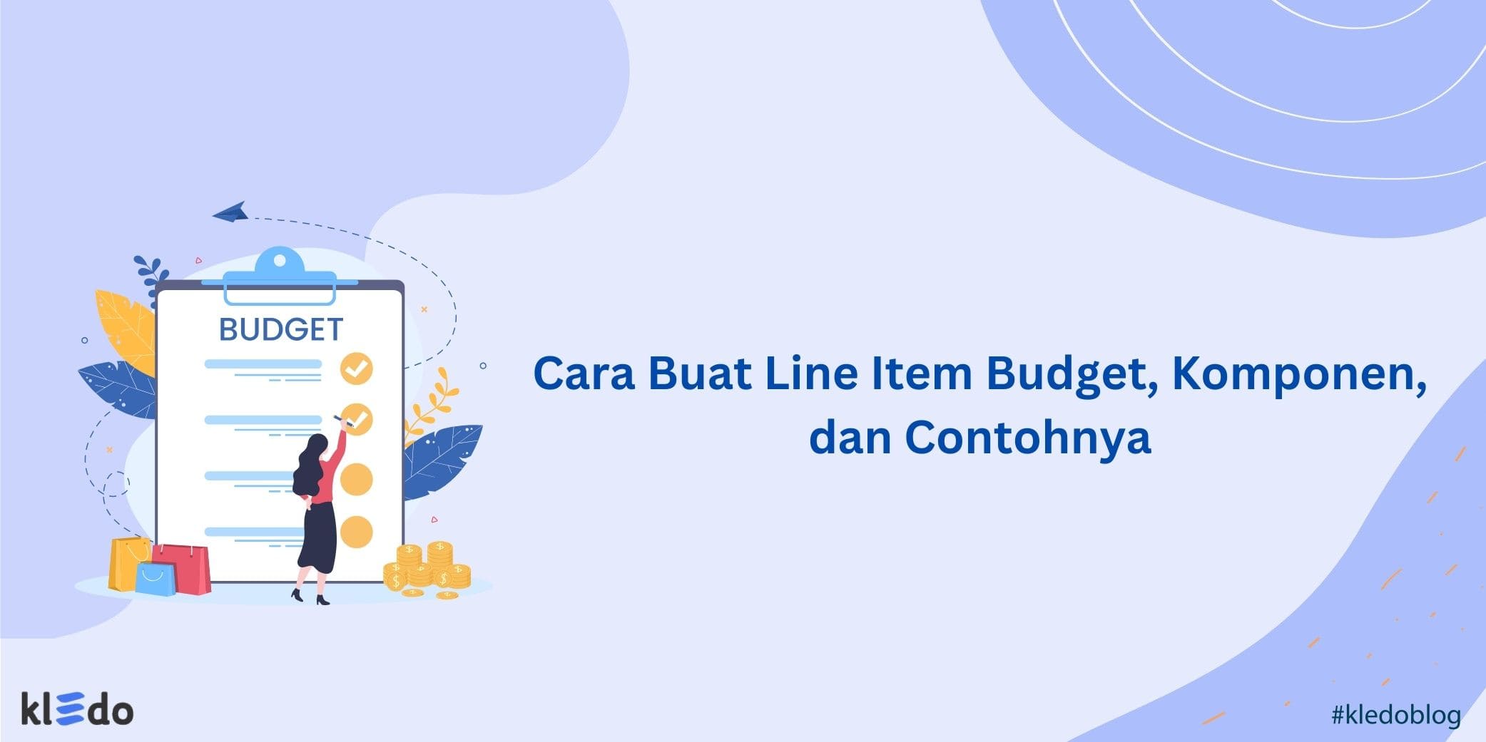 line item budget banner