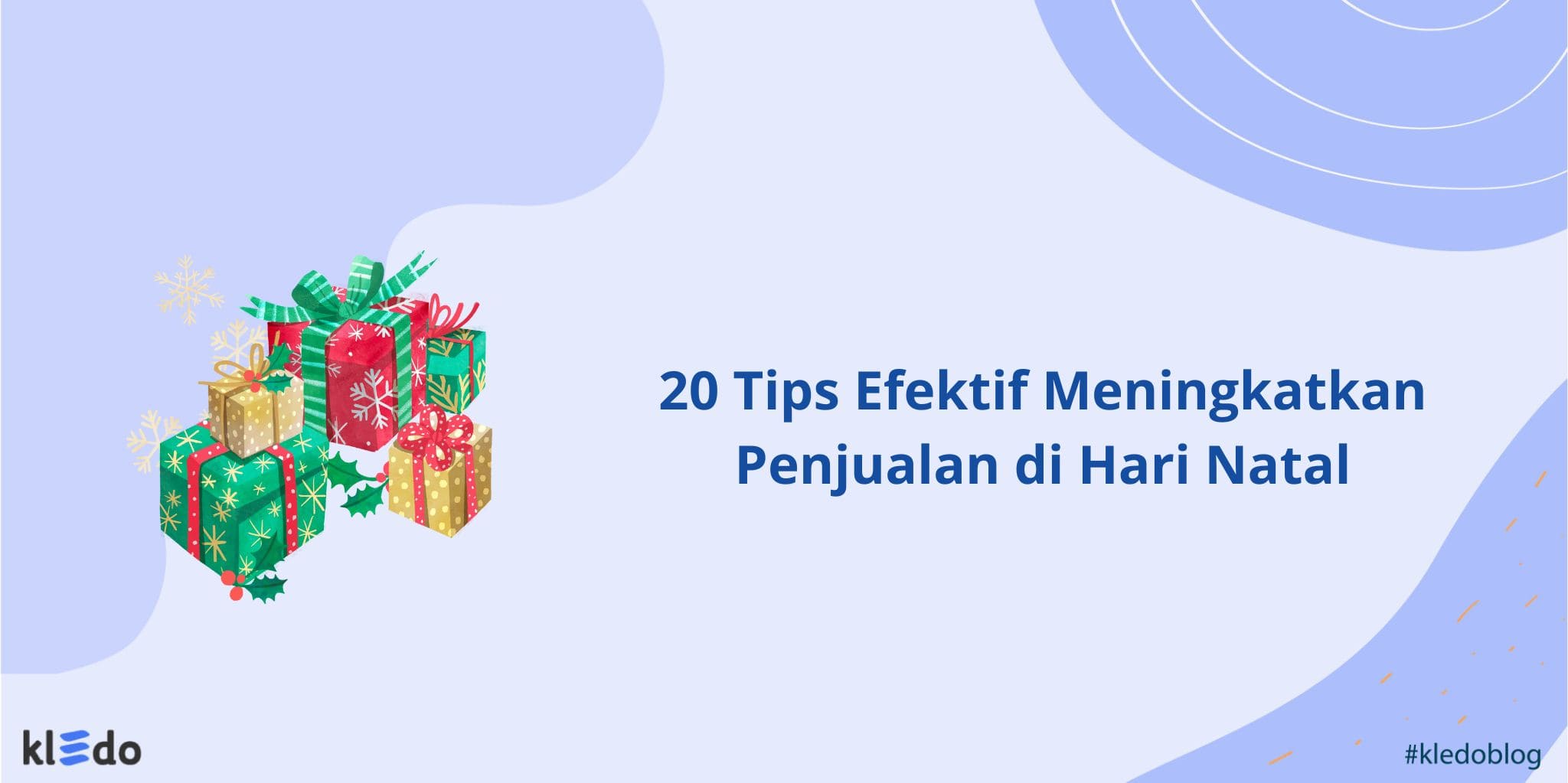 meningkatkan penjualan di hari natal banner