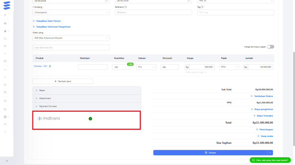 payment connect midtrans 10